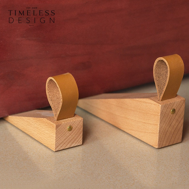 Kumo Wooden Non-Slip Door Stopper
