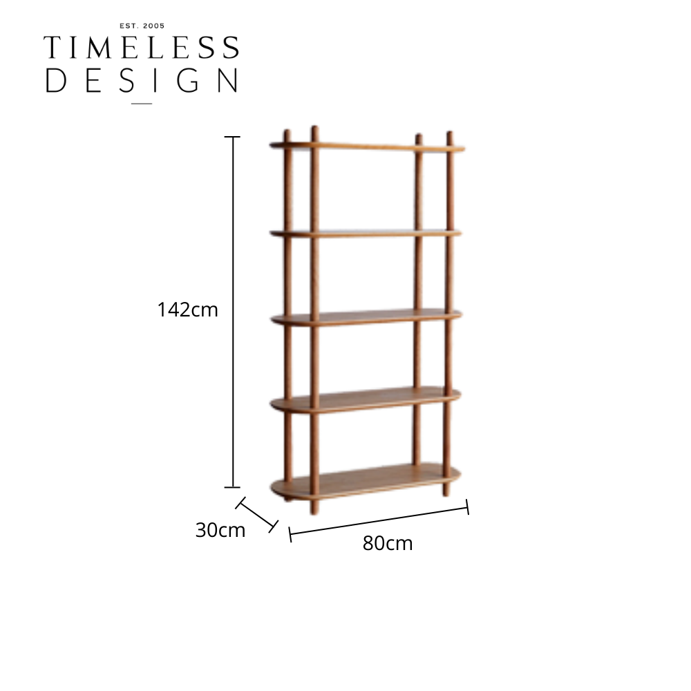 Sassa 5 Tier Book Shelf