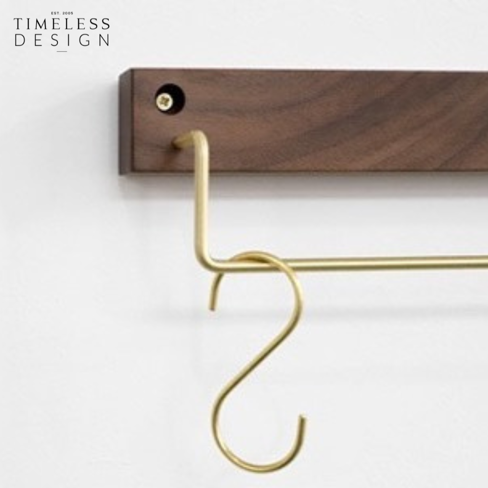 Hugo Walnut Cloth Hanger