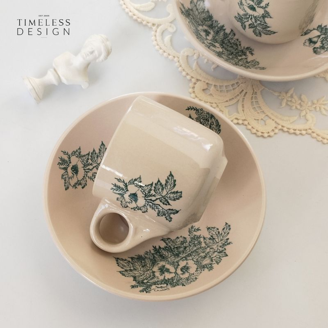 Nanyang Coffee Cup With Saucer