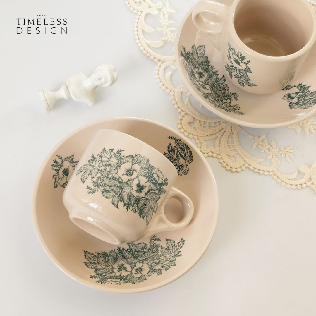 Nanyang Coffee Cup With Saucer