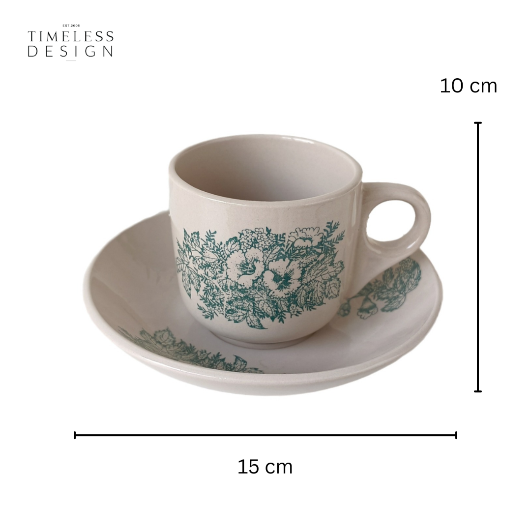 Nanyang Coffee Cup With Saucer