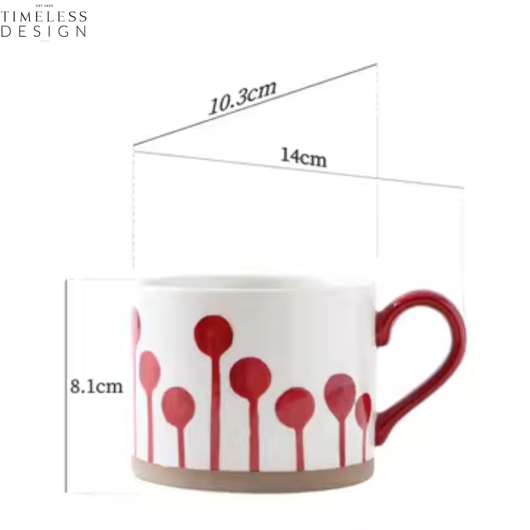 Emmett Ceramic Mug (Flower)