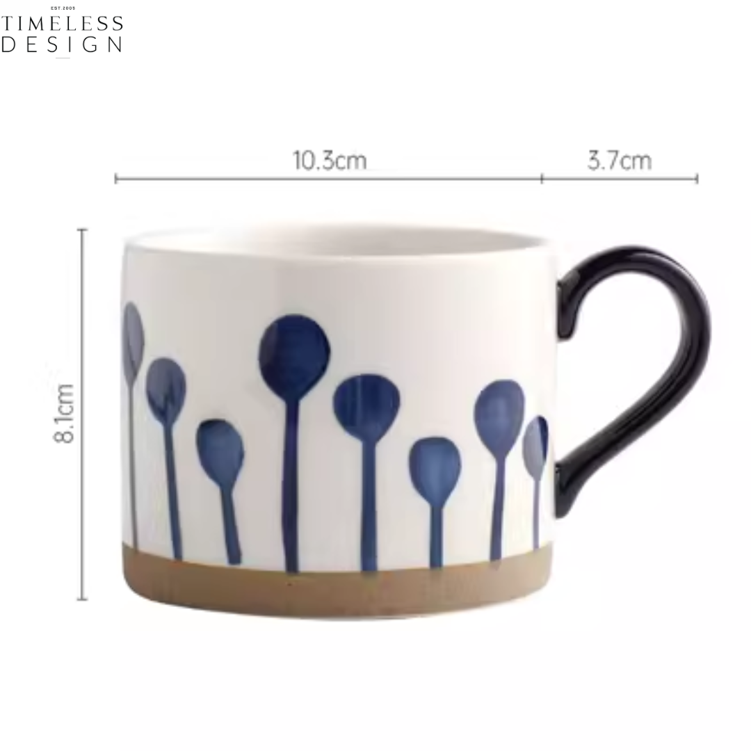 Emmett Ceramic Mug (Flower)