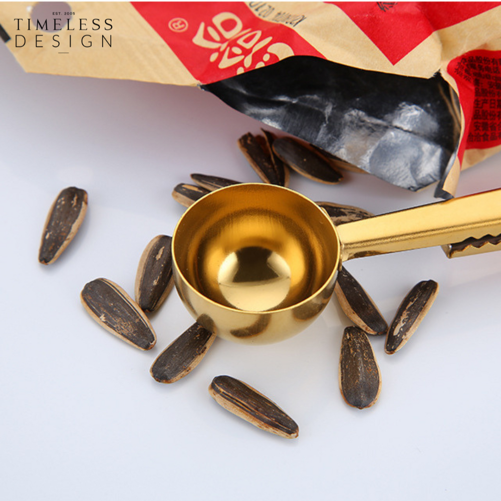 Femja Stainless steel Coffee Scoop Bag Clip
