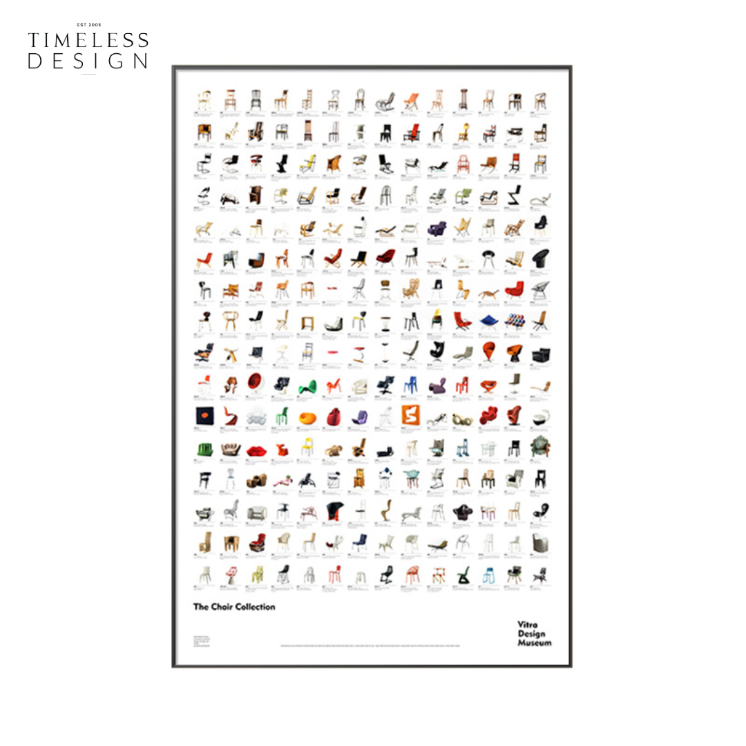 Modern Classic Chairs Poster