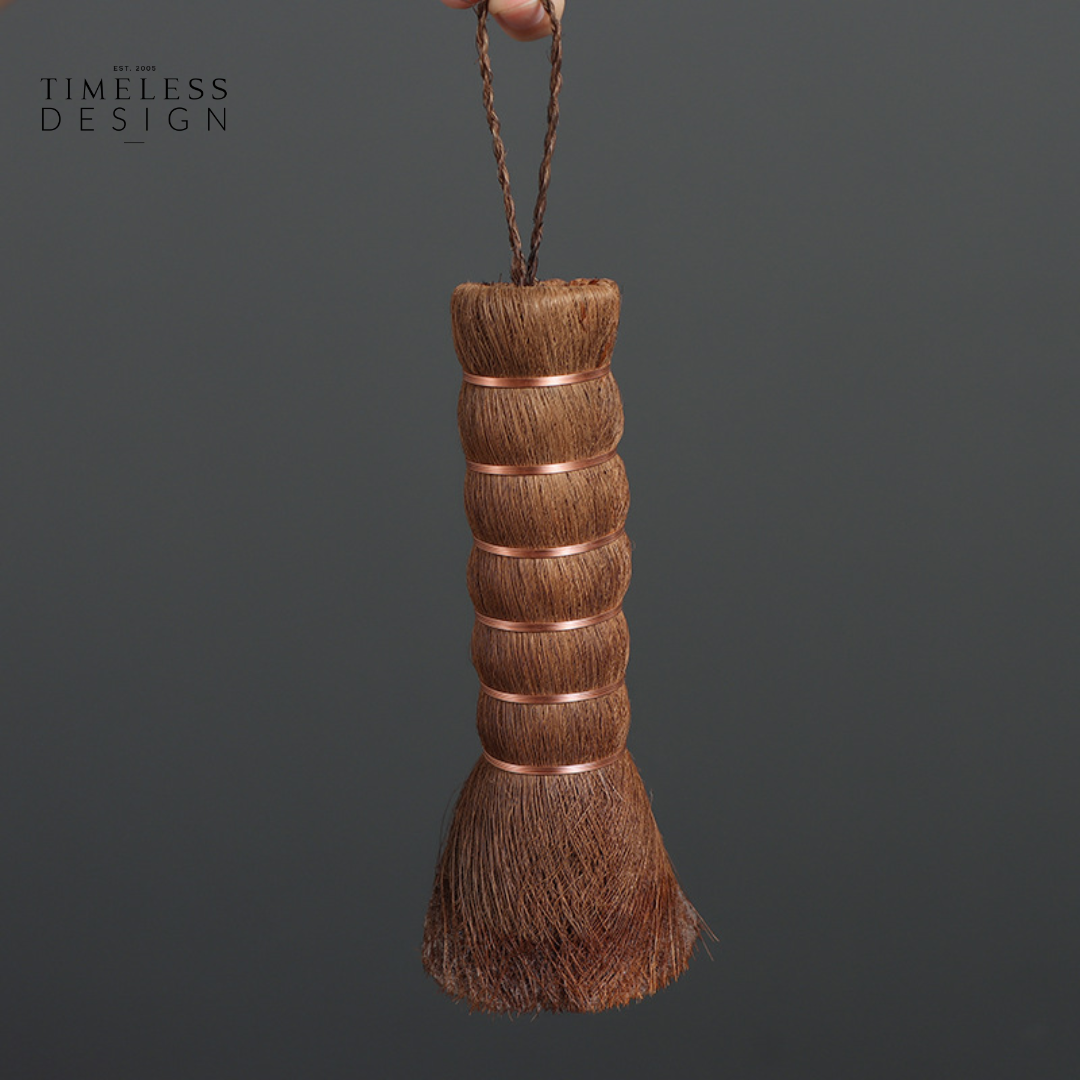 Cori Natural Palm Broom