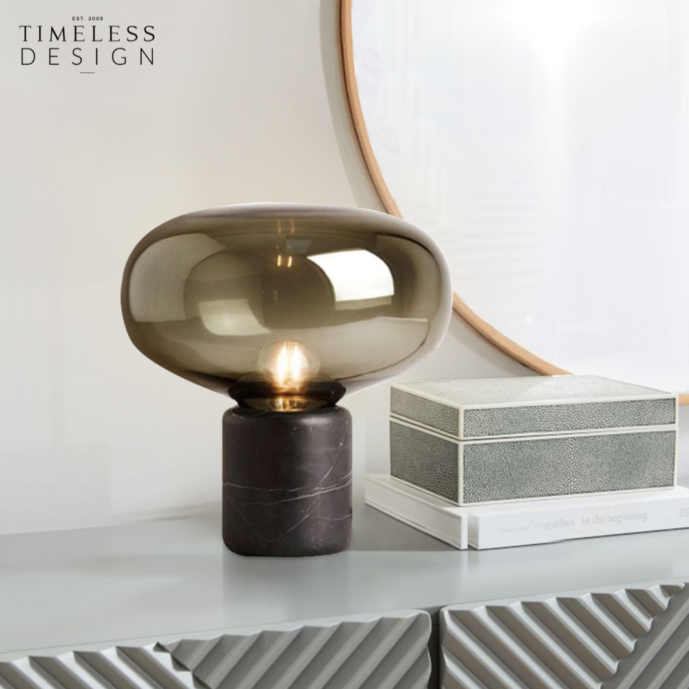 Karl Mable Glass Table Lamp