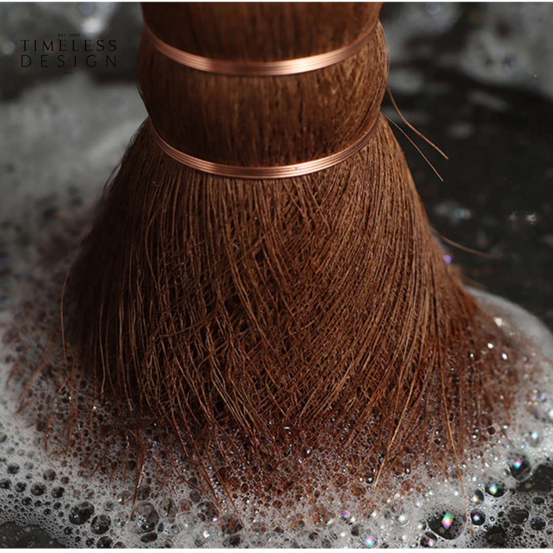 Cori Natural Palm Broom