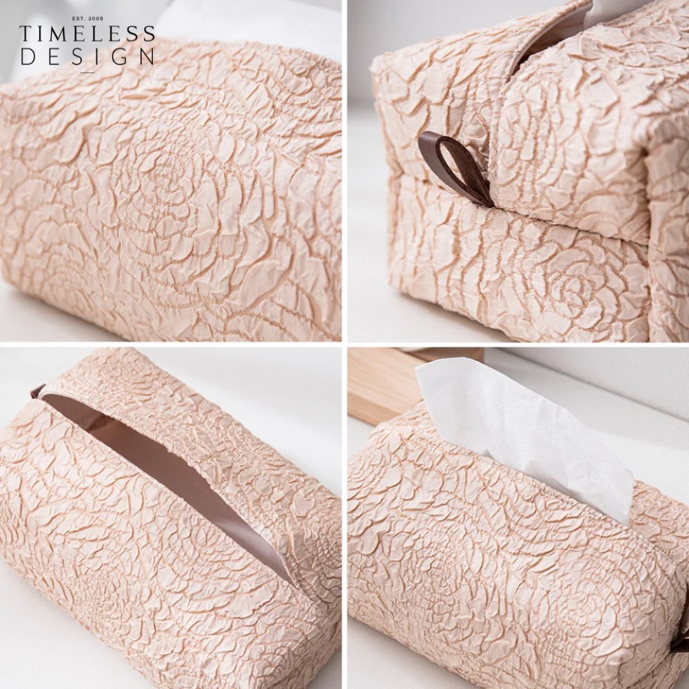 Roze Tissue Box Cover
