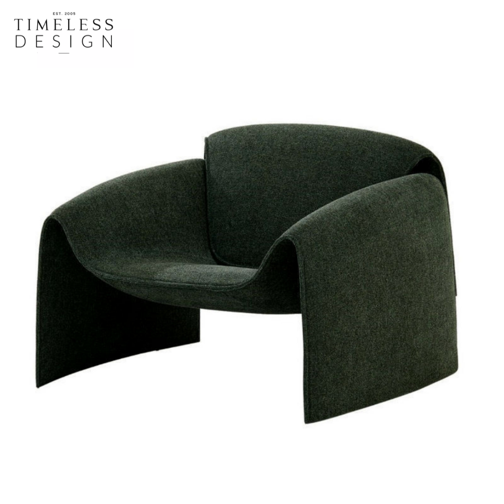 Dark Green Hagar Club Chair