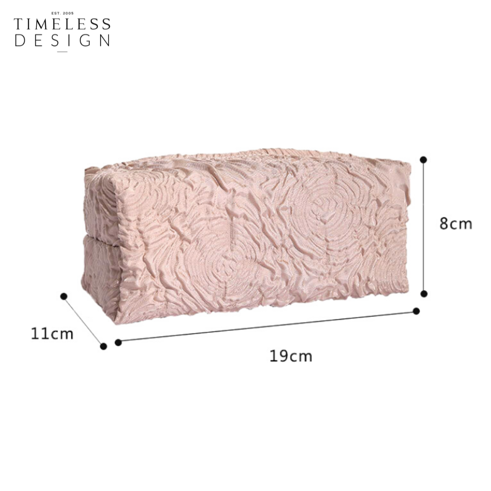 Roze Tissue Box Cover