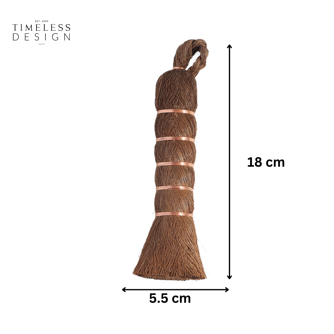 Cori Natural Palm Broom