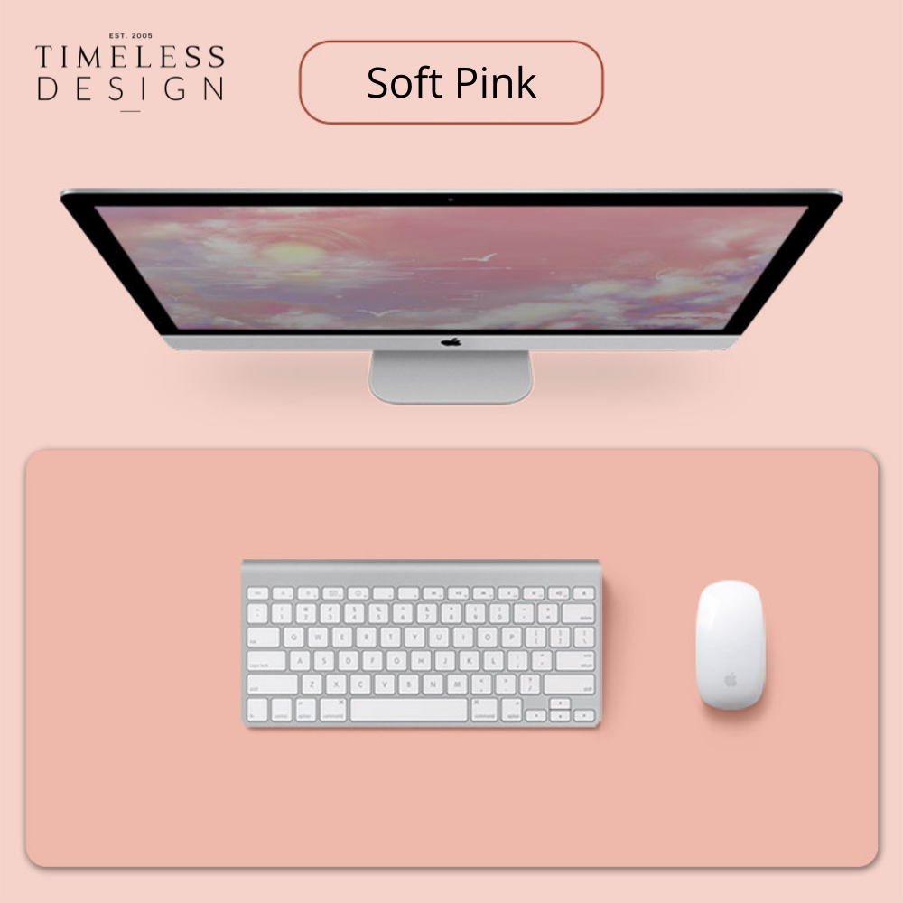 Pink Desk Pad / Mousepad