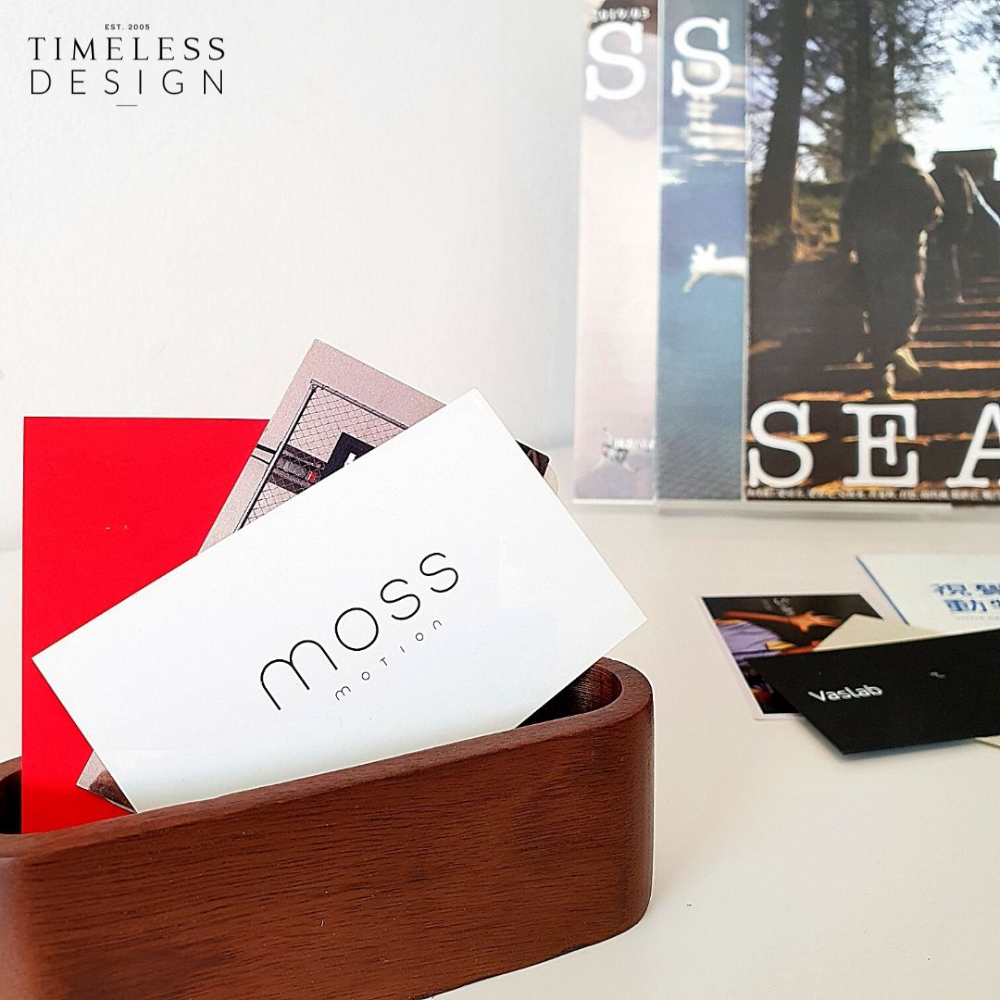 Odessa Wooden Business Card Holder