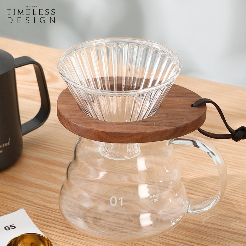 Ally Coffee Dripper Wooden Holder