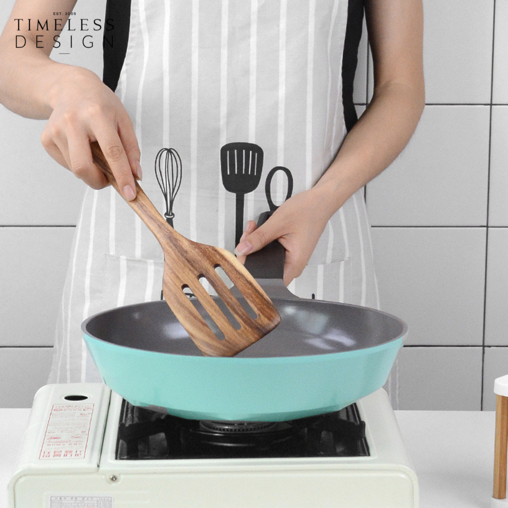 Ally Teak Wood Frying Spatula