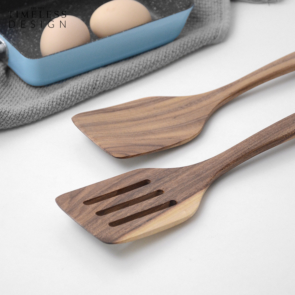 Ally Teak Wood Frying Spatula