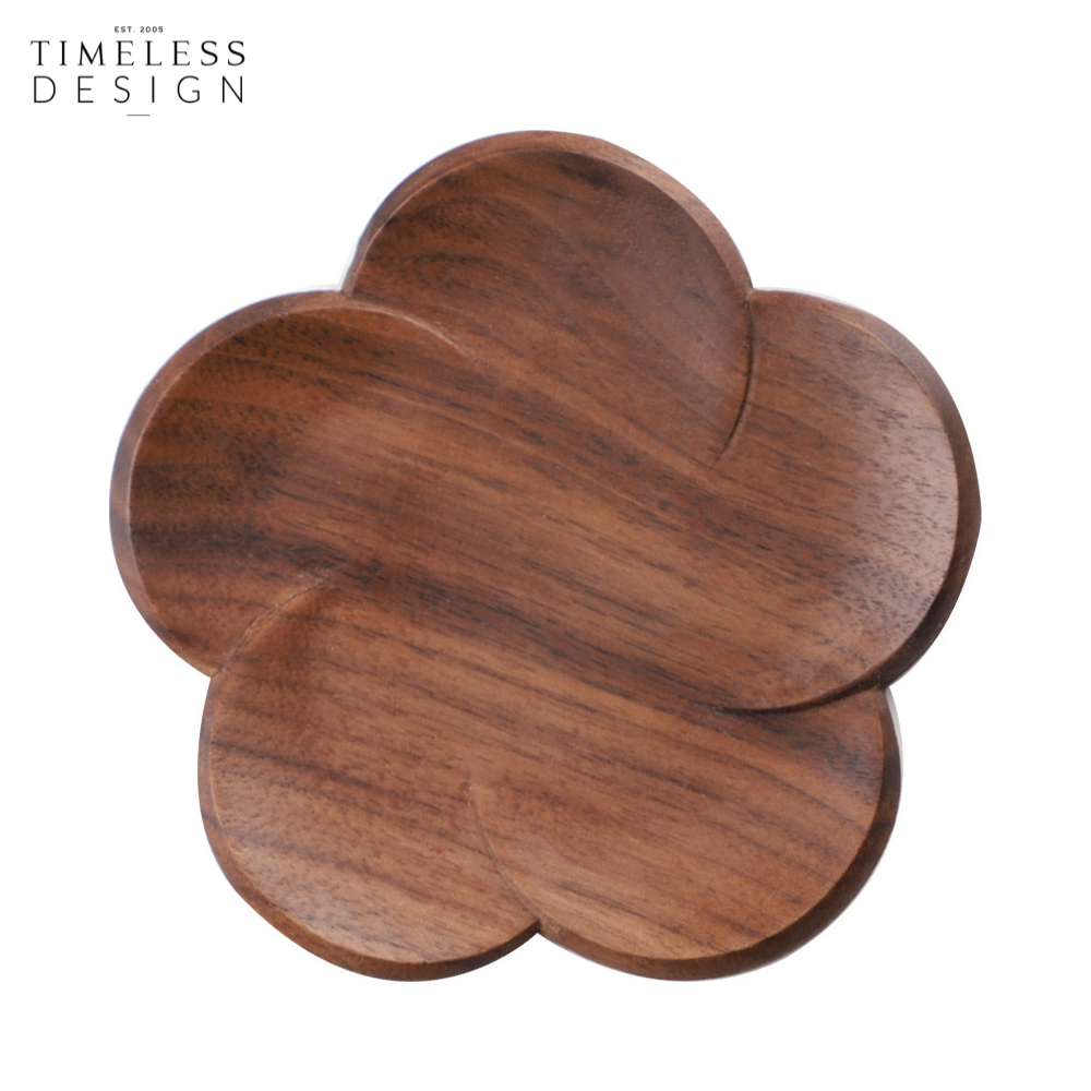 Ally Walnut Wood Coaster