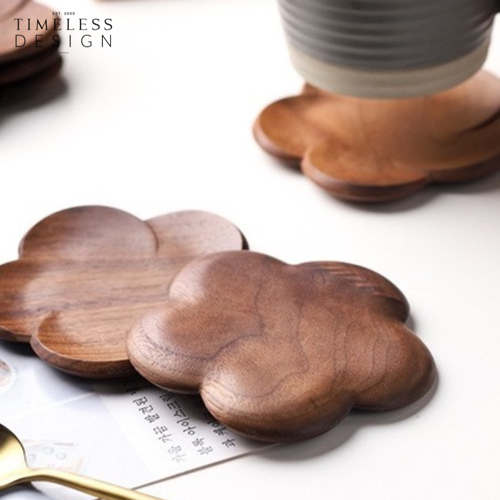 Ally Walnut Wood Coaster
