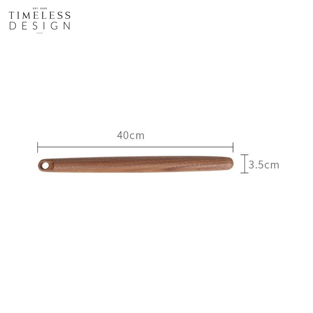 Ally Walnut Wood Rolling Pin (C)