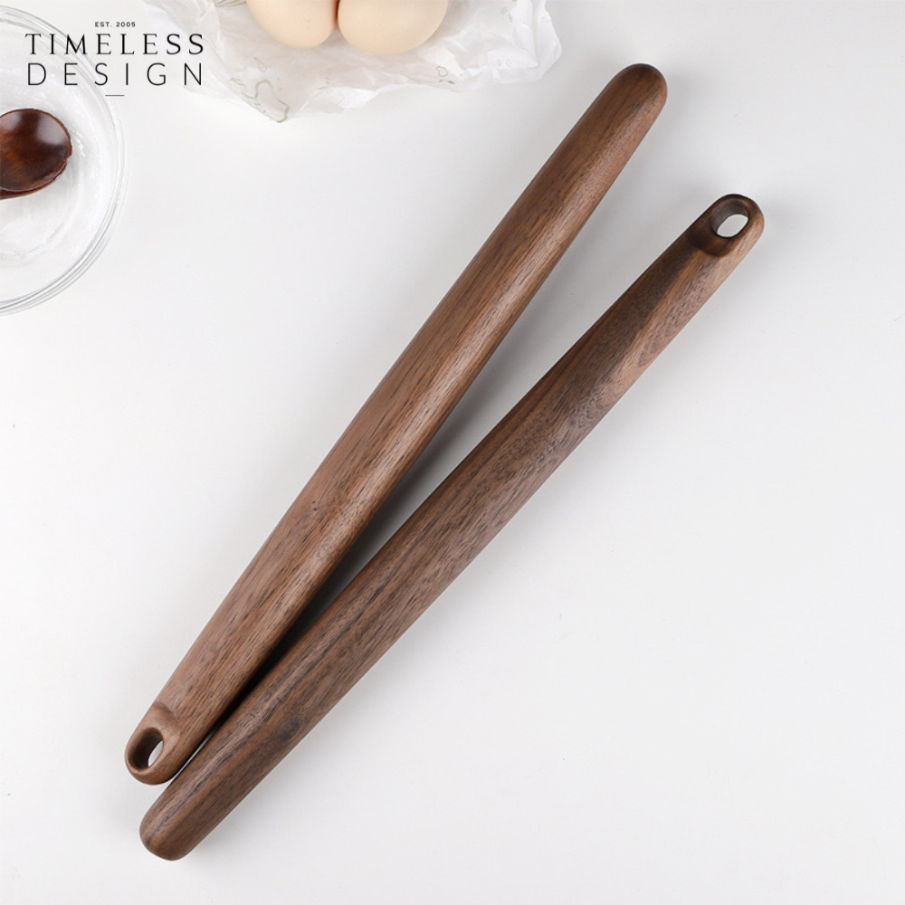 Ally Walnut Wood Rolling Pin (C)