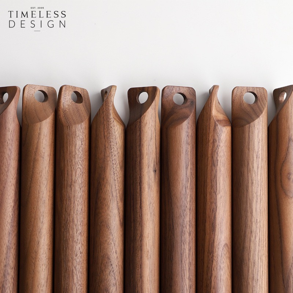 Ally Walnut Wood Rolling Pin (C)