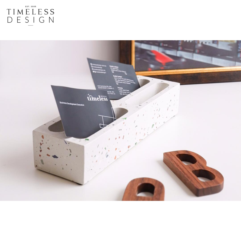 Caylin Terrazzo 4 Multi Card Holder Stand