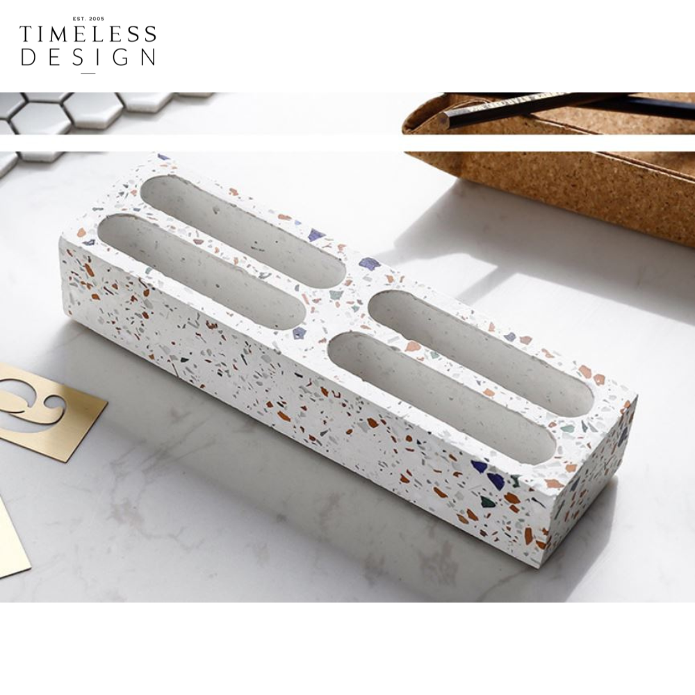 Caylin Terrazzo 4 Multi Card Holder Stand