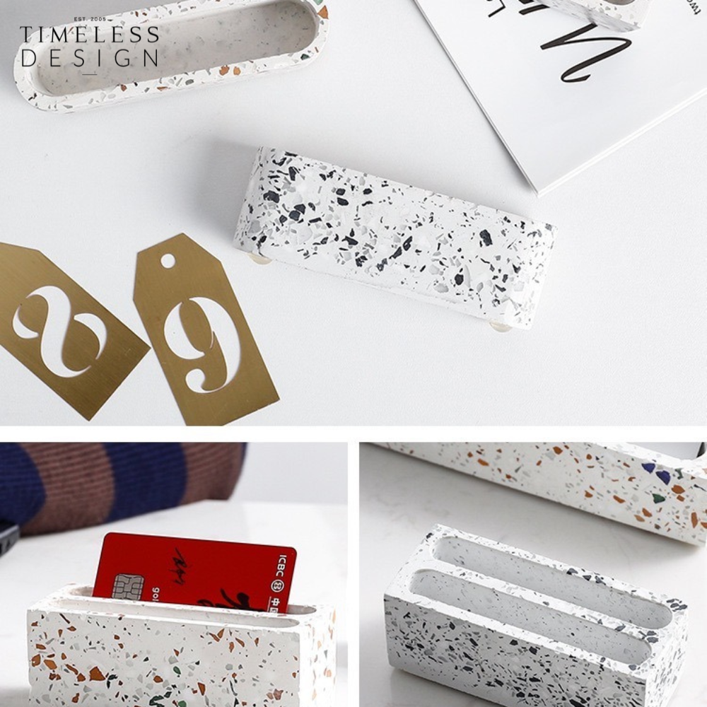 Caylin Terrazzo 4 Multi Card Holder Stand