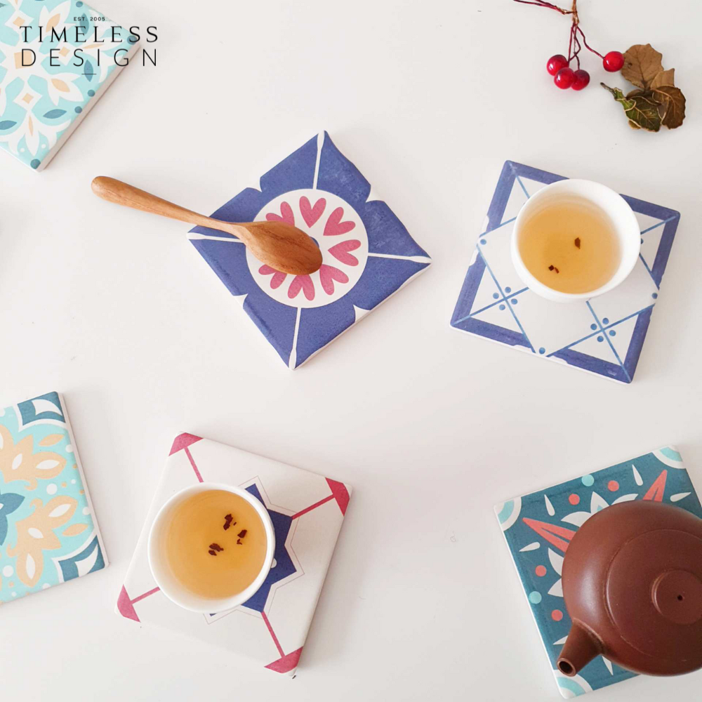 Georgetown Encaustic Tiles Coaster