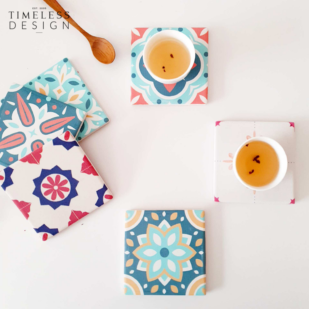 Georgetown Encaustic Tiles Coaster