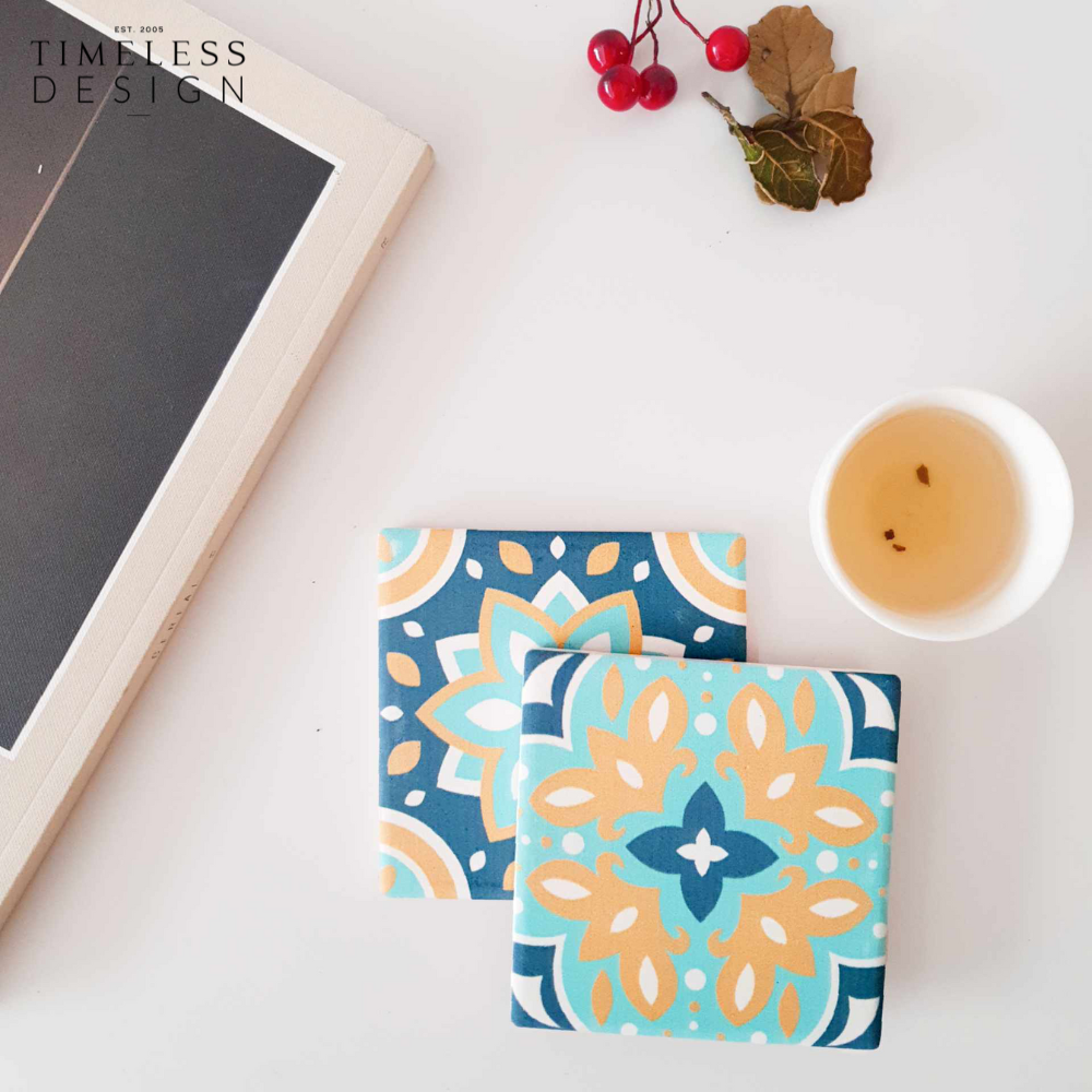 Georgetown Encaustic Tiles Coaster