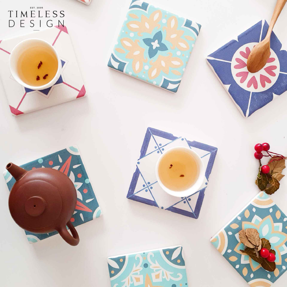 Georgetown Encaustic Tiles Coaster