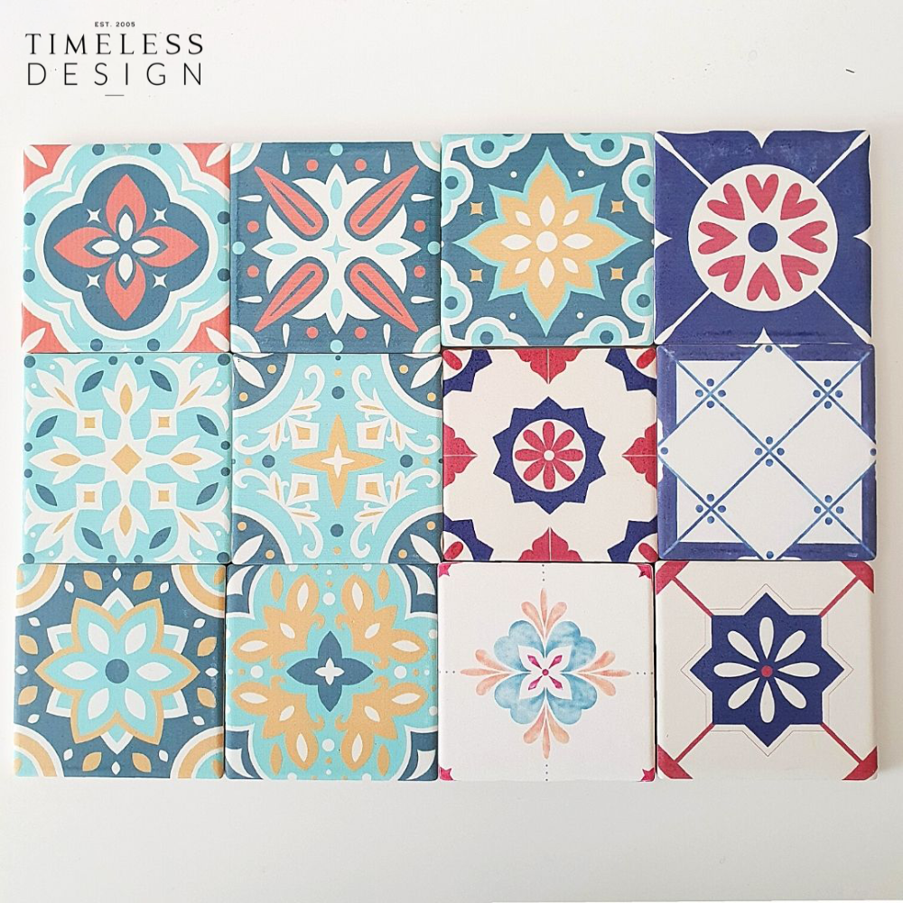 Georgetown Encaustic Tiles Coaster