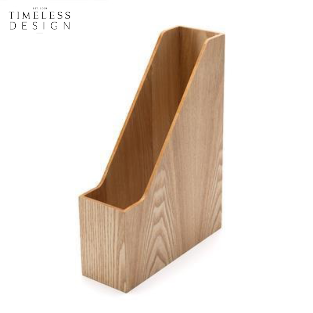 Hiroki Wooden File Storage Stand