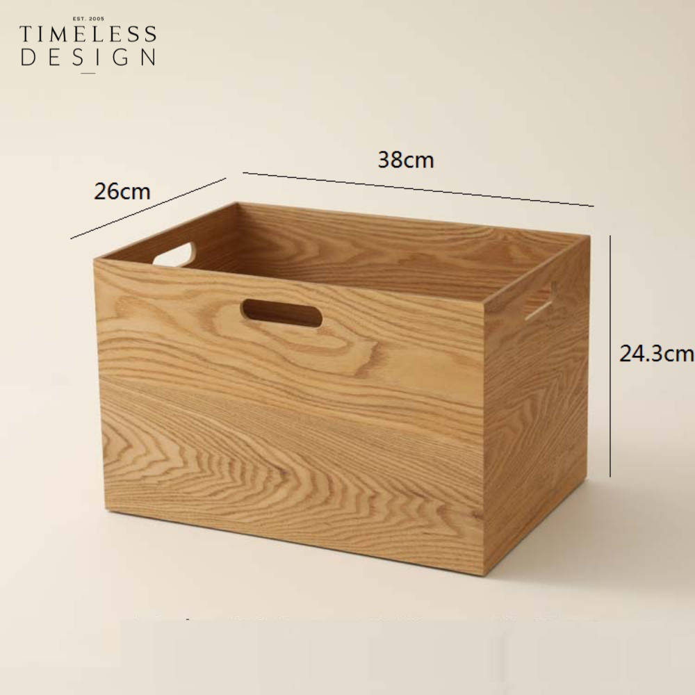 Hiroki Wooden Storage Box