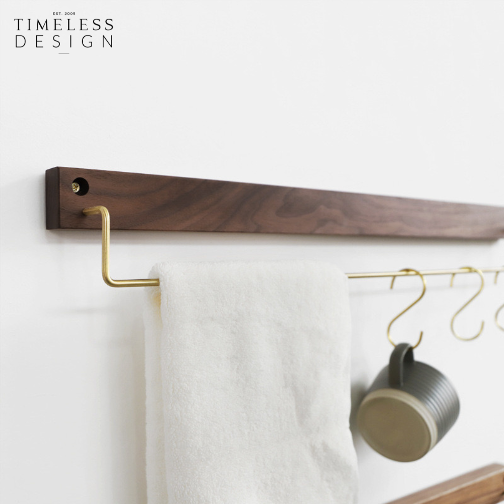 Hugo Walnut Cloth Hanger (L)