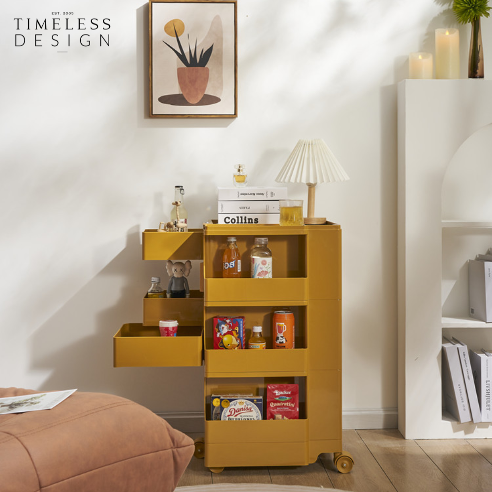 Joe Colombo 3 drawers Trolley