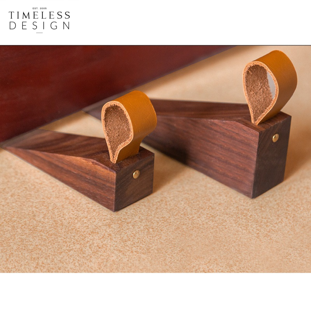 Kumo Wooden Non-Slip Door Stopper
