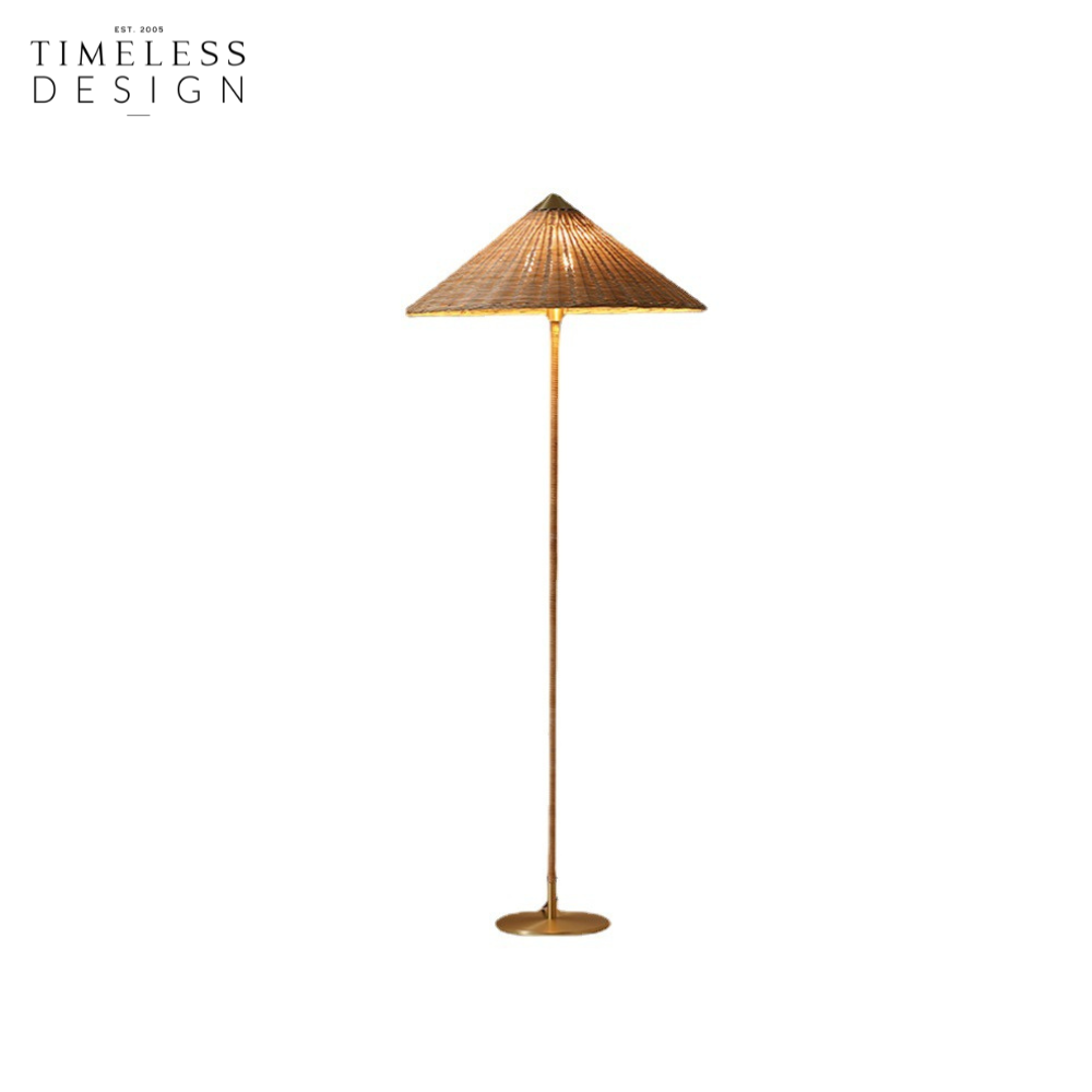 Raleigh Wicker Floor Lamp