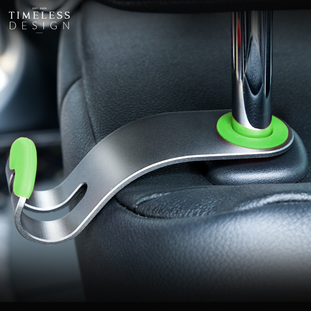 Zion Car Seat Headrest Hook Hanger (2pcs)