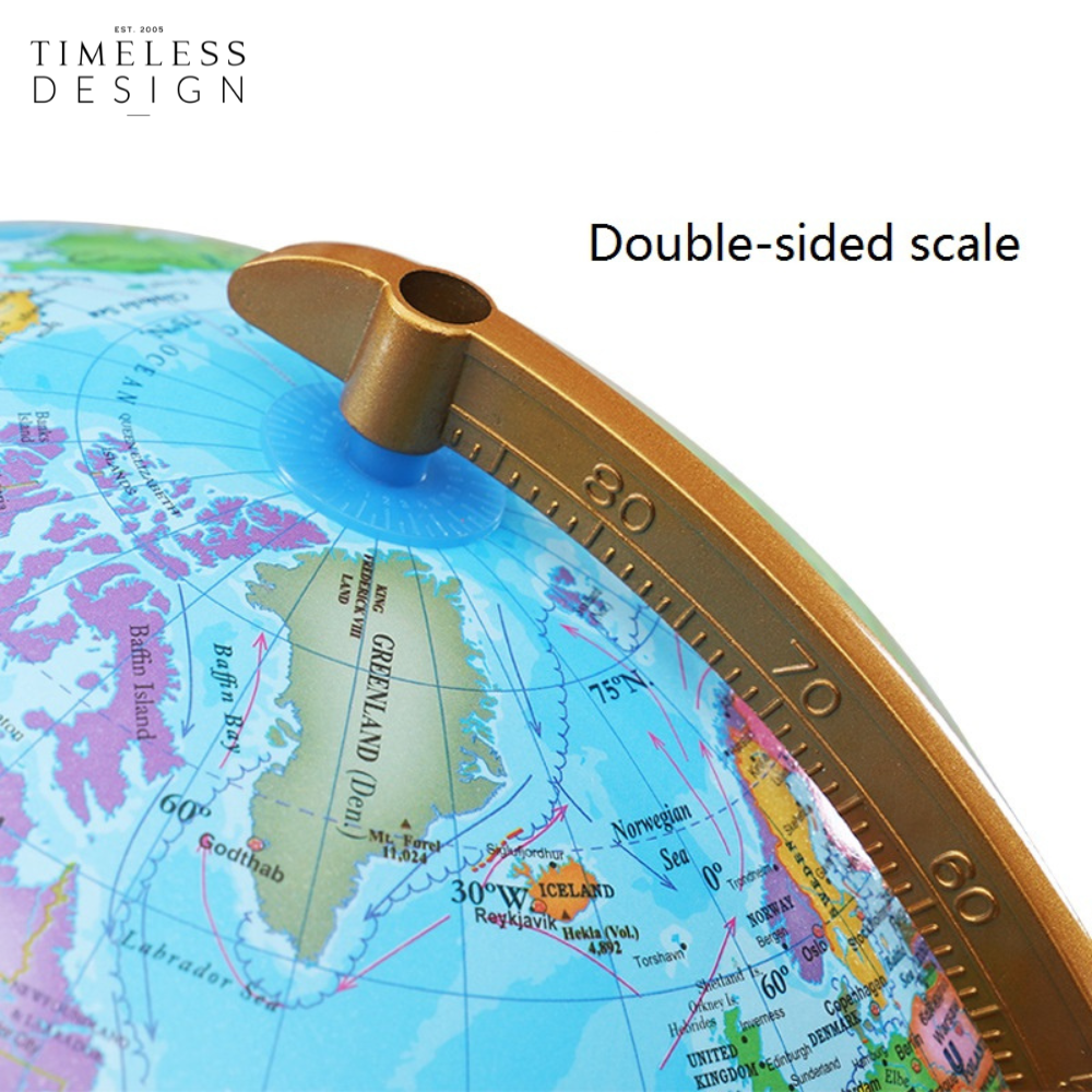 Univer 32CM High-Definition World Globe with Light