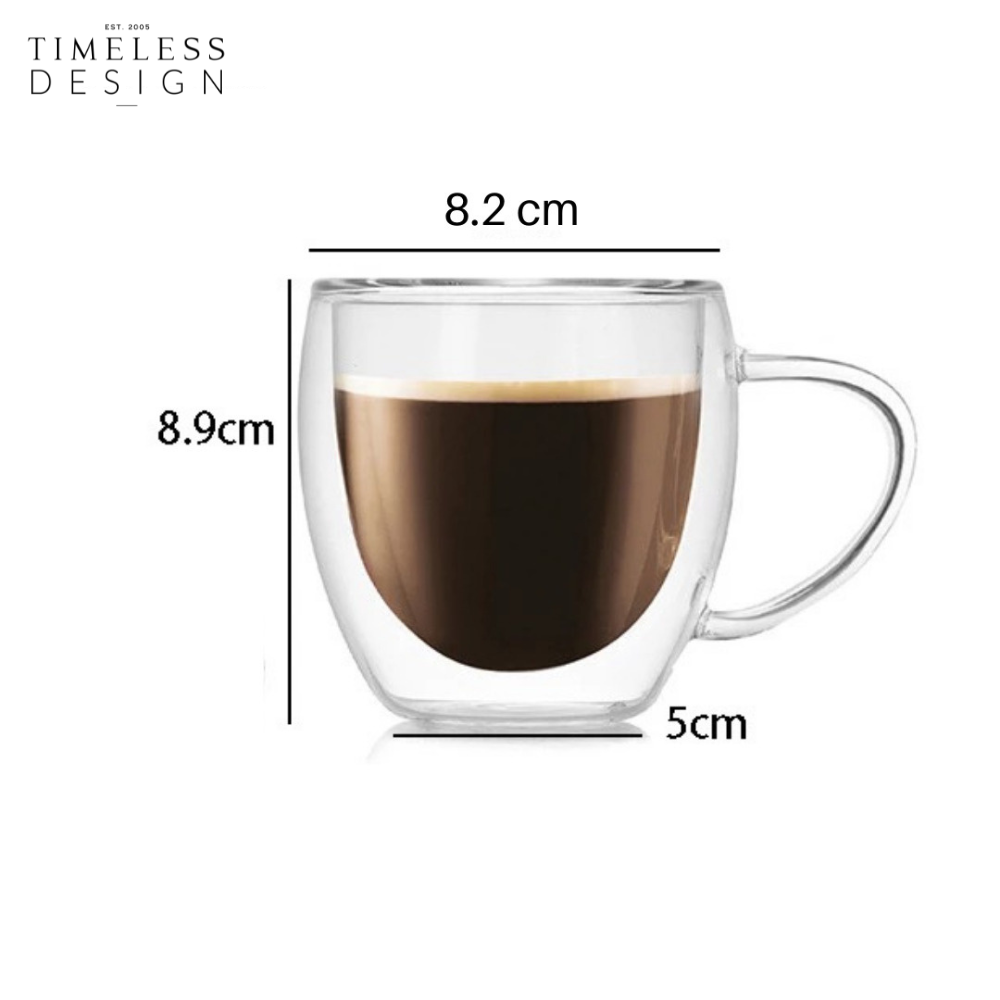 Nata Double Walled Cup (Pair/Set)