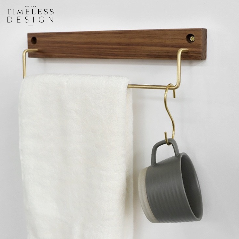 Hugo Walnut Cloth Hanger