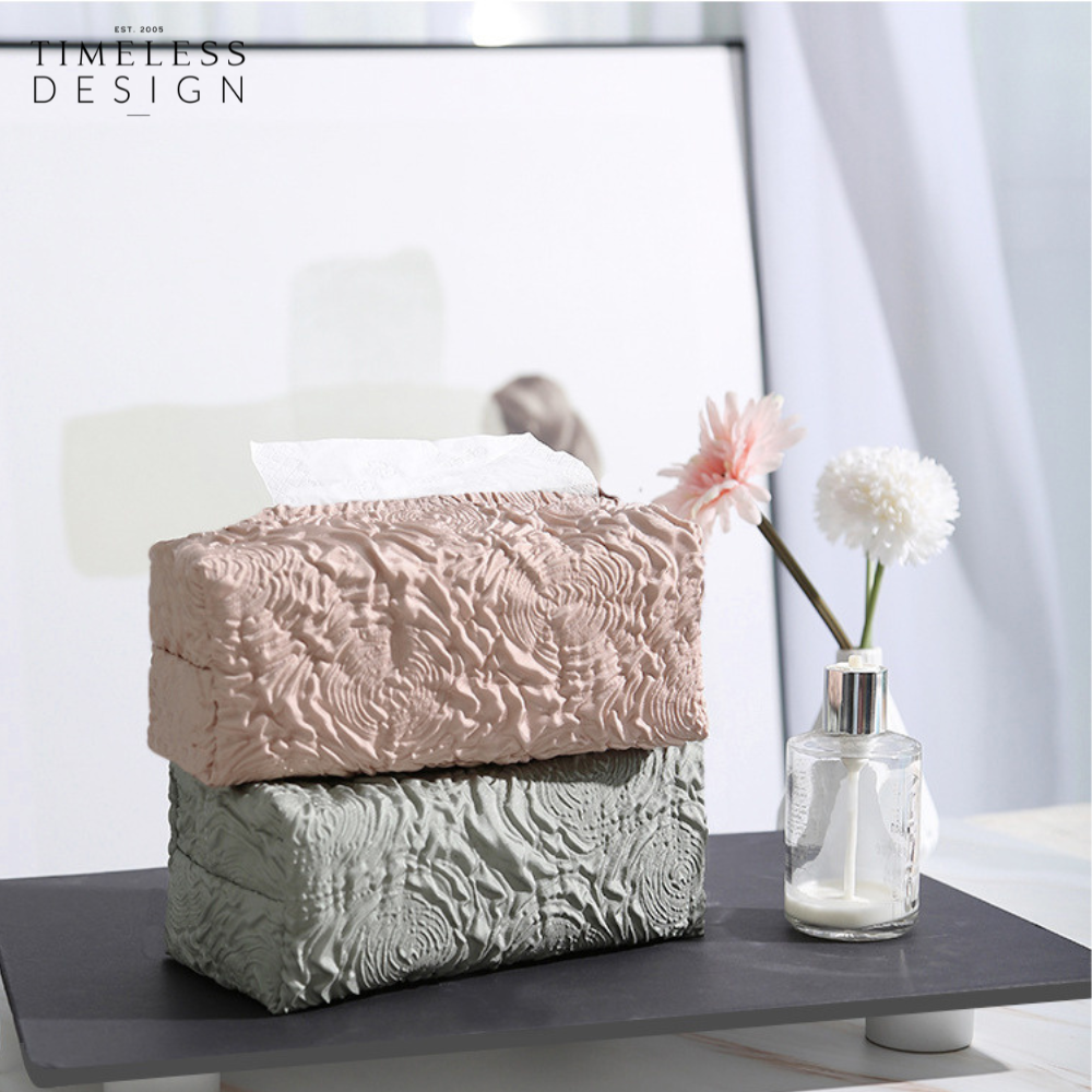 Roze Tissue Box Cover