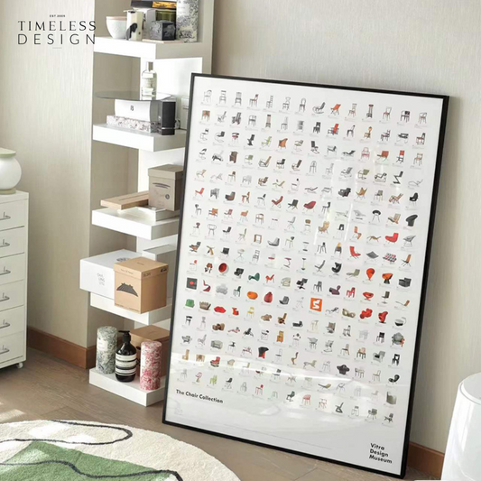 Modern Classic Chairs Poster
