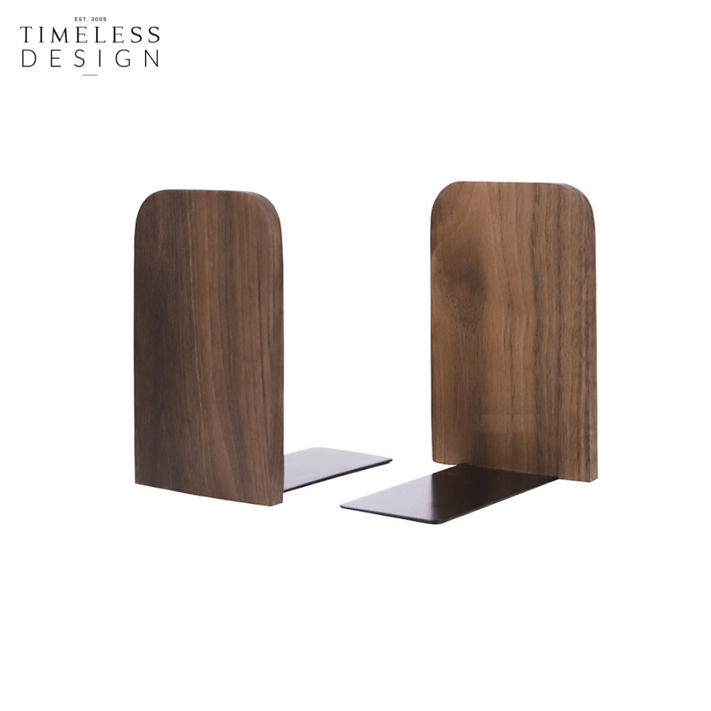 Alura Walnut Bookend