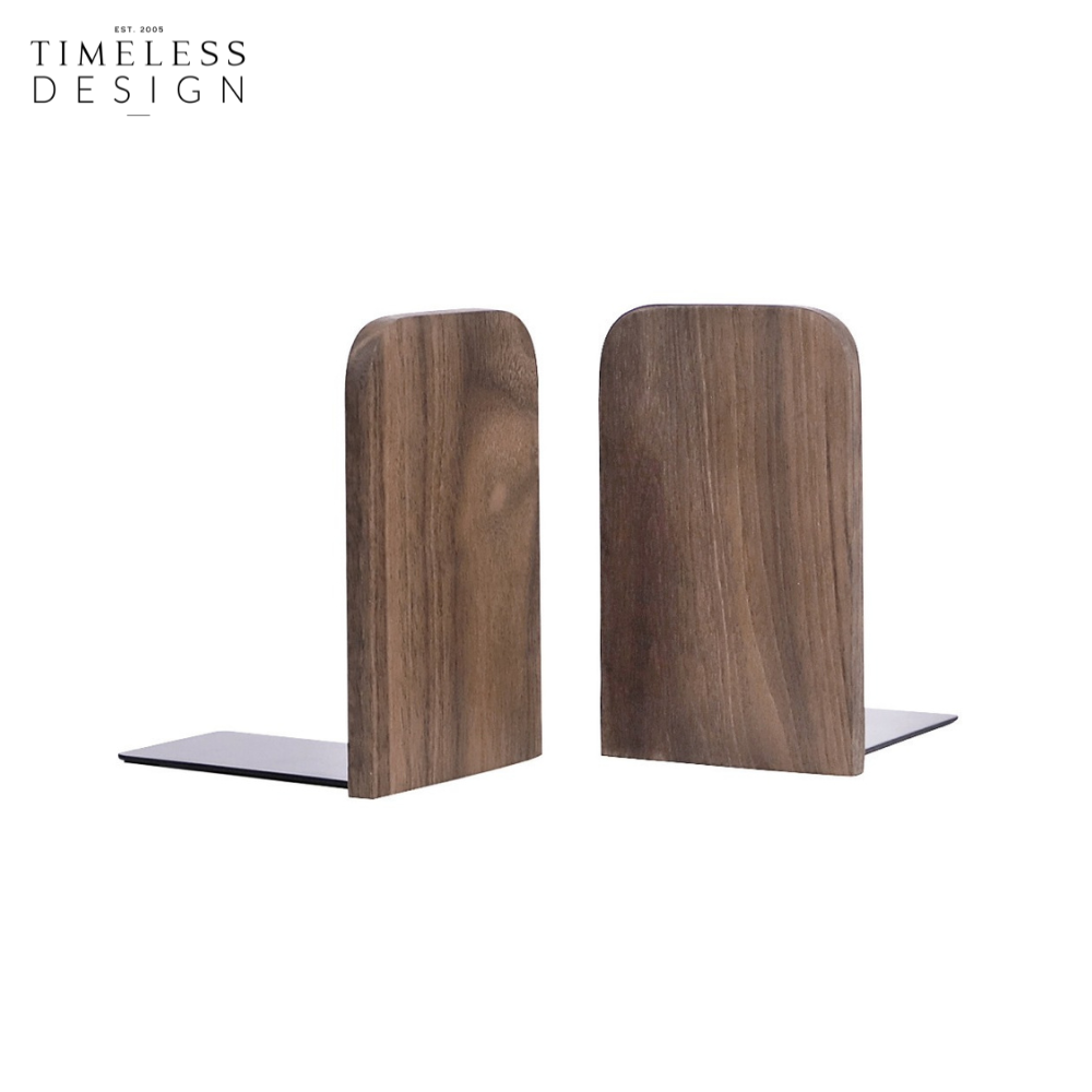 Alura Walnut Bookend