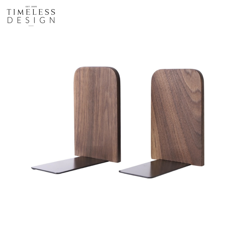 Alura Walnut Bookend